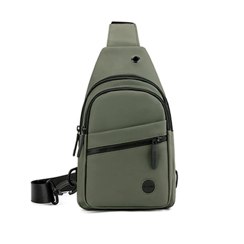 Men Cross Body Bag Sling Backpack Travel Fashion Outdoor Sports Waterproof Nylon Male Purse Side Shoulder Chest Messenger Bag