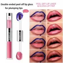 Double-Ended Peel-Off Lip Gloss & Liner