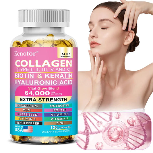 Collagen Biotin Keratin Supplement