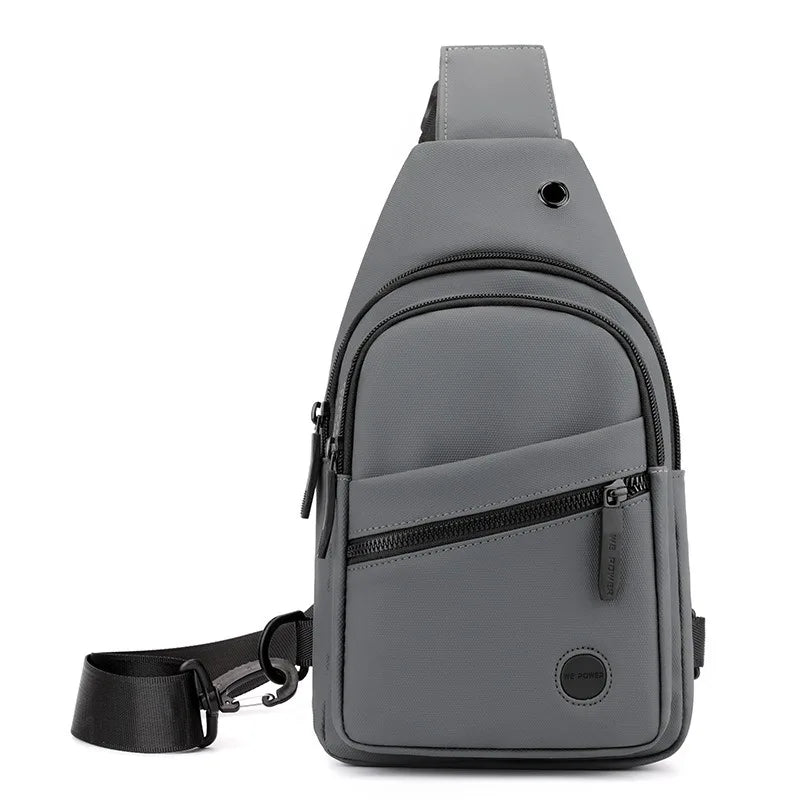 Men Cross Body Bag Sling Backpack Travel Fashion Outdoor Sports Waterproof Nylon Male Purse Side Shoulder Chest Messenger Bag