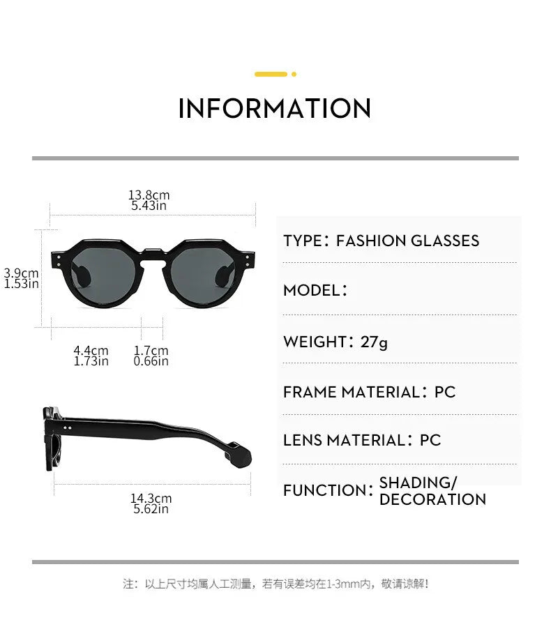 Retro Leopard Sunglasses 2025 Men Women Vintage Small  Luxury Brand Designer Sun Glasses UV400 Goggles Shades 309579