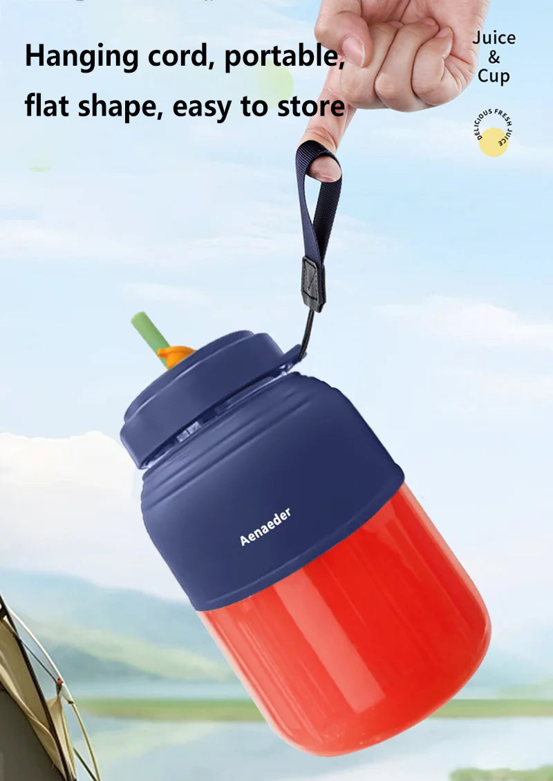 1300ml New Wireless Portable Fruit Juicer Charging Small Complementary Food Crushed Ice Household Multifunctional Juicer 2026