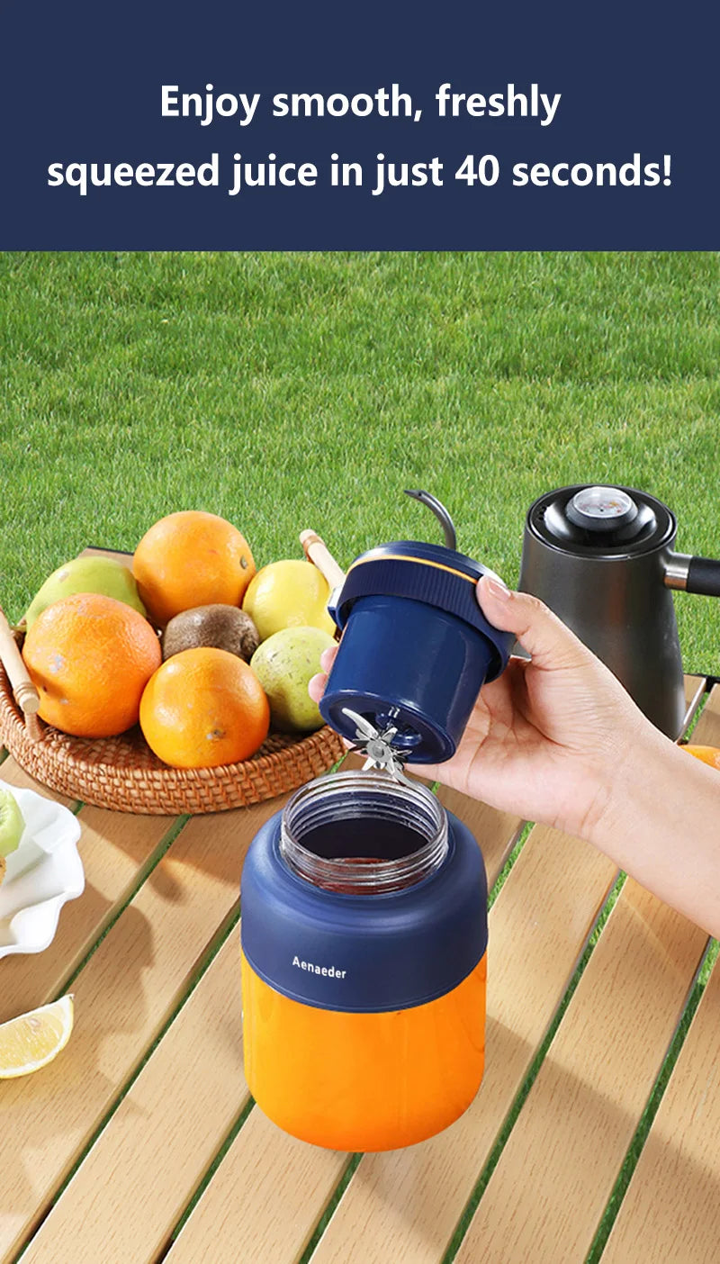 1300ml New Wireless Portable Fruit Juicer Charging Small Complementary Food Crushed Ice Household Multifunctional Juicer 2026