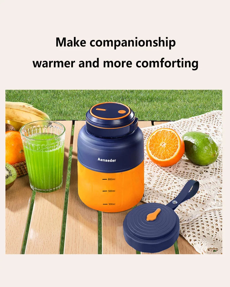 1300ml New Wireless Portable Fruit Juicer Charging Small Complementary Food Crushed Ice Household Multifunctional Juicer 2026