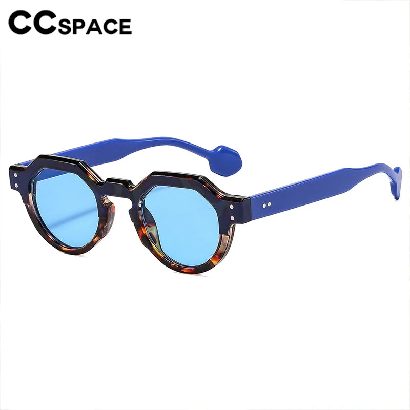 Retro Leopard Sunglasses 2025 Men Women Vintage Small  Luxury Brand Designer Sun Glasses UV400 Goggles Shades 309579