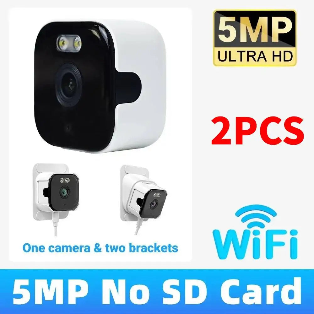 5MP Window Camera 5GHz WiFi Indoor Cameras For Home Security Color Night Vision Motion Detection 24/7 Recording Quick Install